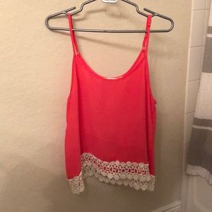 Red Liberty Love Tank